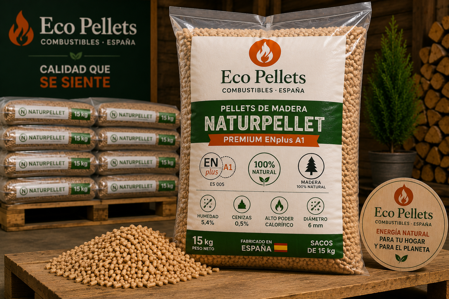 Pellets Naturpellet ENplus A1